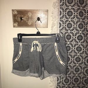 Gray Lounge Shorts- Aeropostale